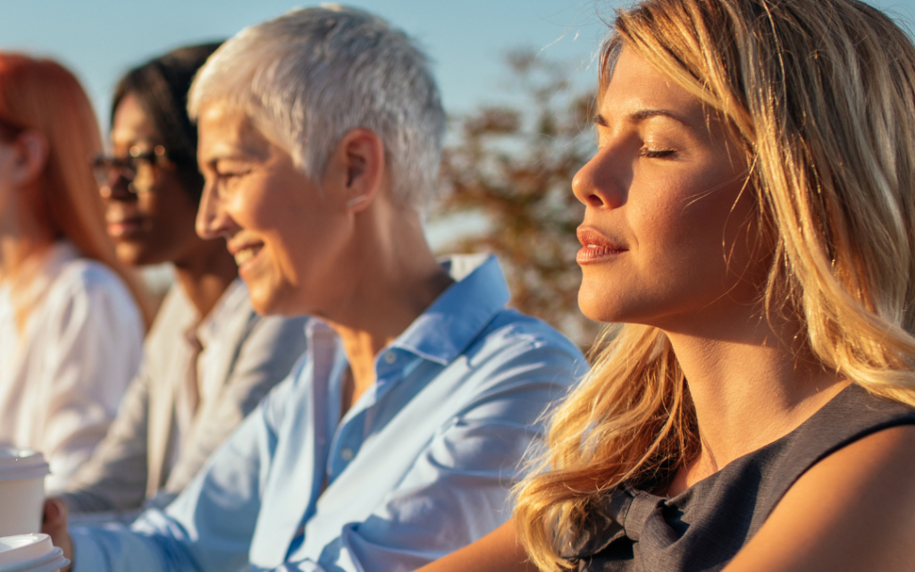 Pause von der Arbeit.